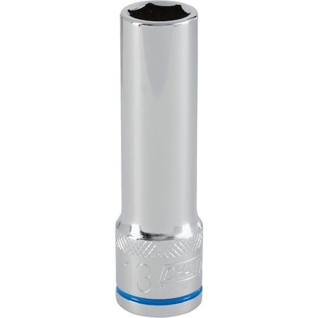 Channellock 1/2 In. Drive 13 mm 6-Point Deep Metric Socket 351078